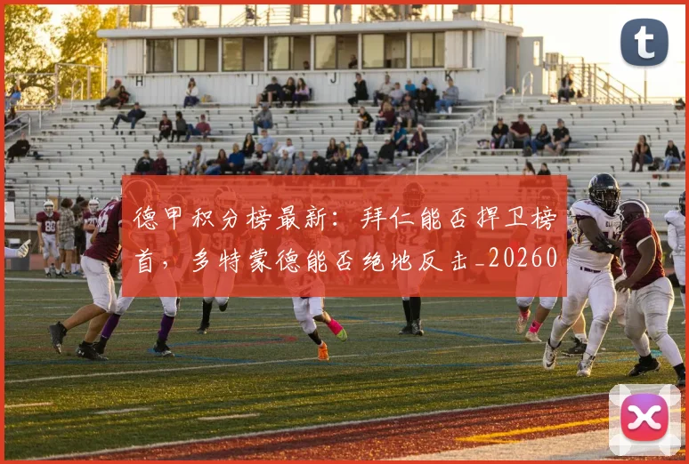德甲积分榜最新：拜仁能否捍卫榜首，多特蒙德能否绝地反击_20260526084955